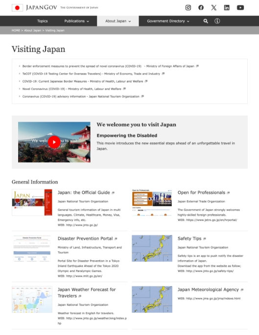 Visiting Japan